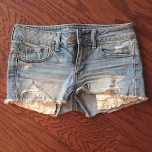 Jean shorts